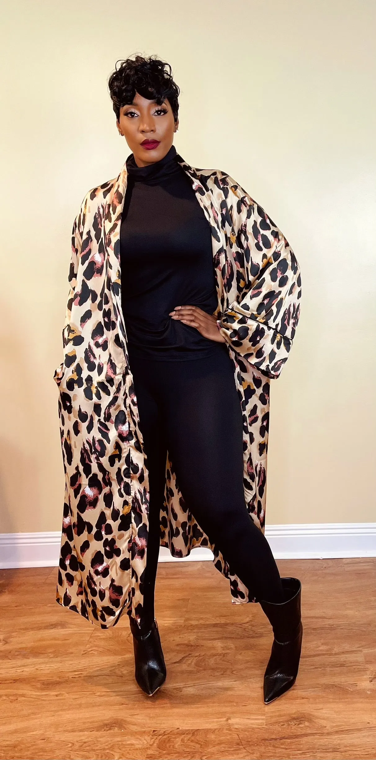 LEOPARD CARDIGAN