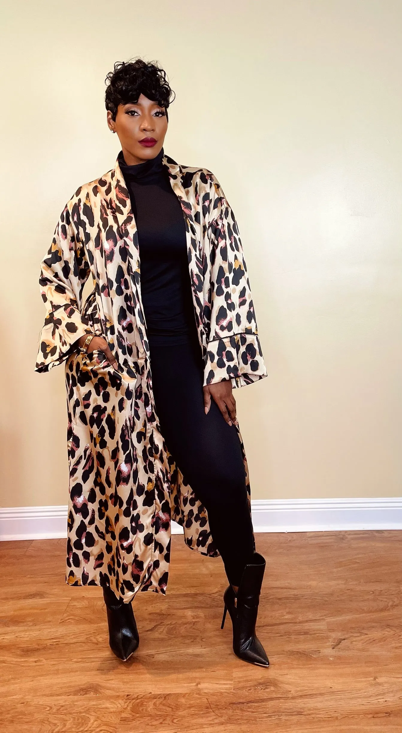 LEOPARD CARDIGAN