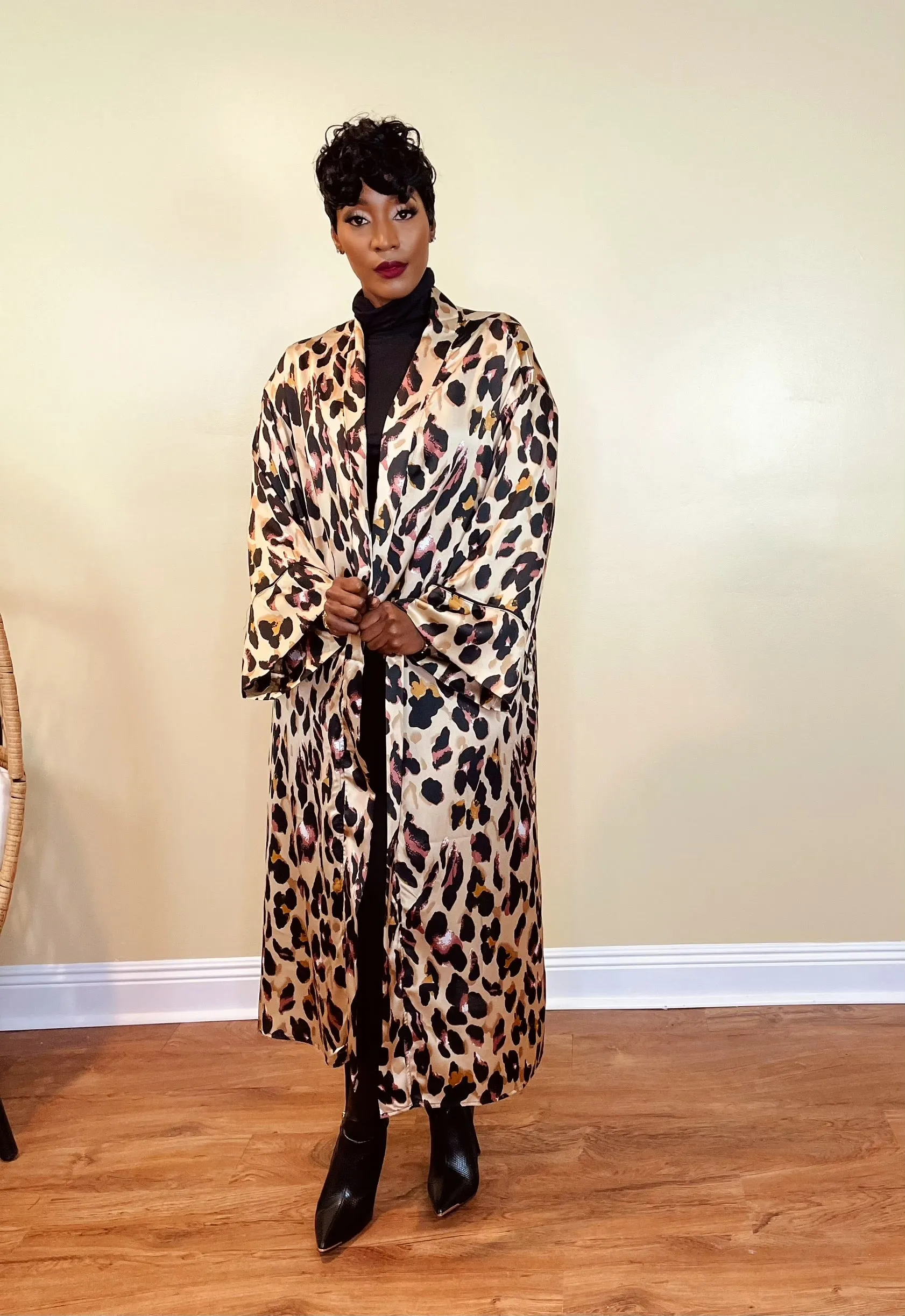 LEOPARD CARDIGAN