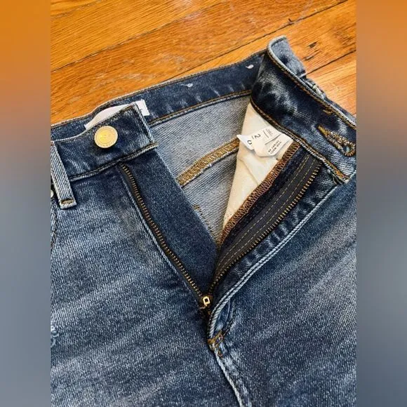 LOFT SKINNY DISTRESSED JEANS