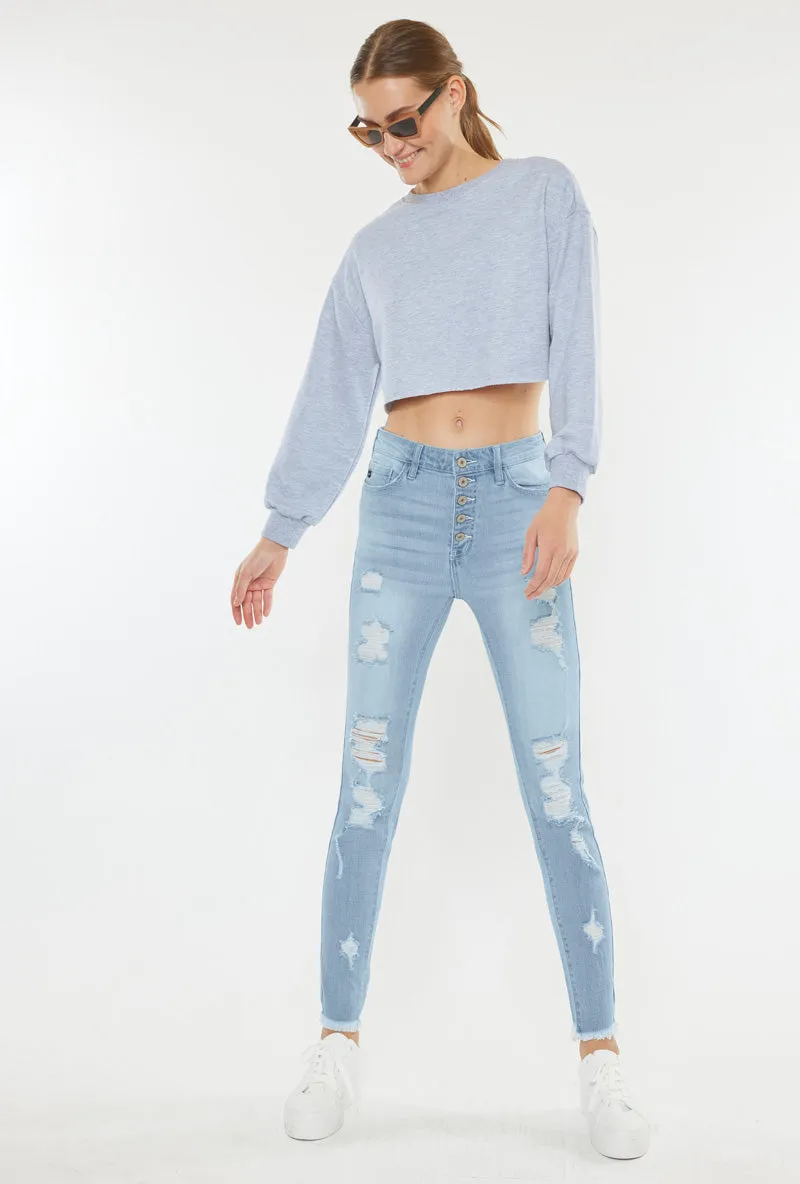 Lola High Rise Super Skinny Jeans