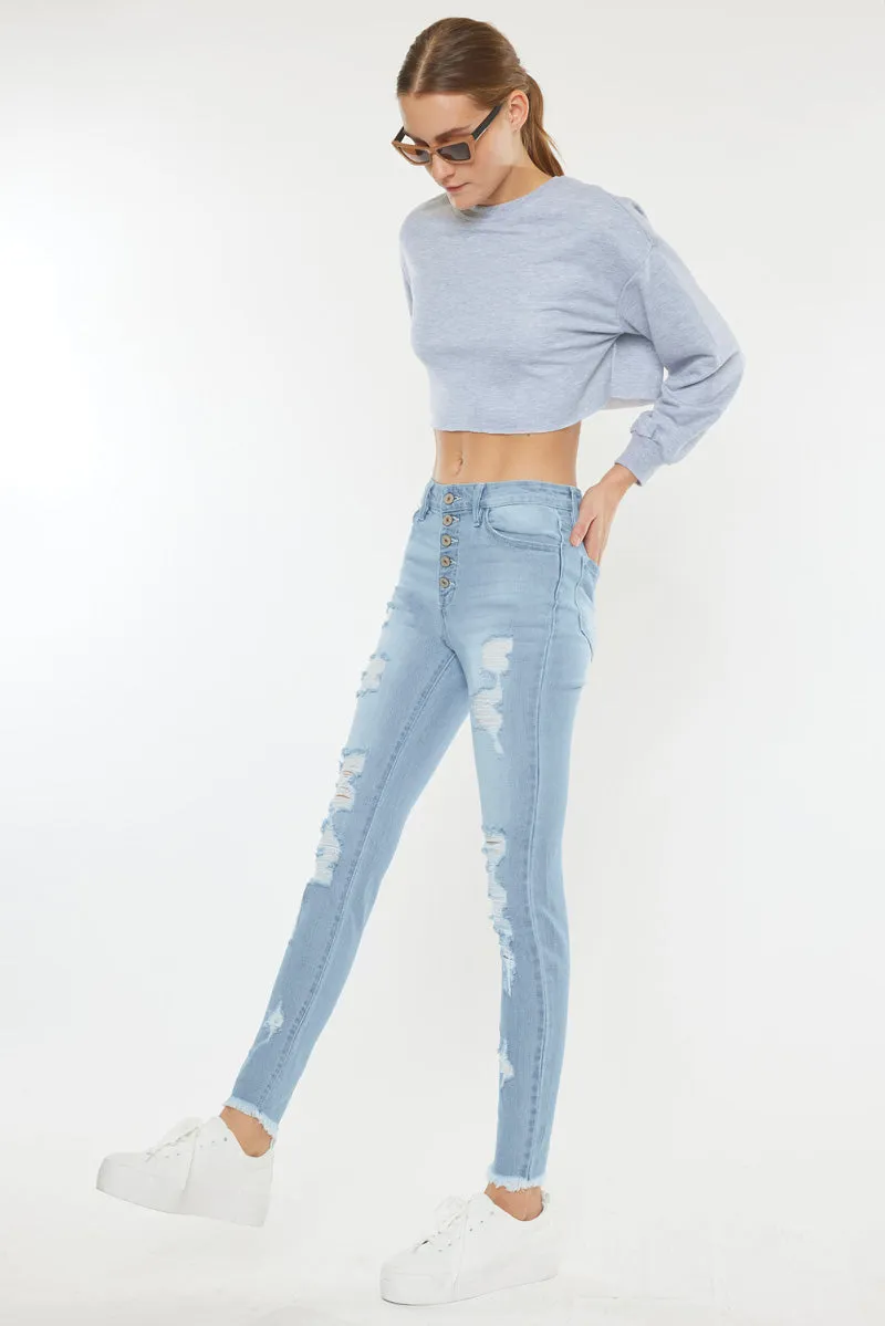 Lola High Rise Super Skinny Jeans