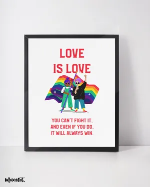Love is love posters