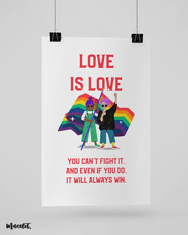 Love is love posters