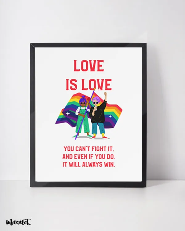 Love is love posters