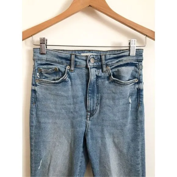 Lovers and friends Mason high rise skinny jeans in Carmelita size 24