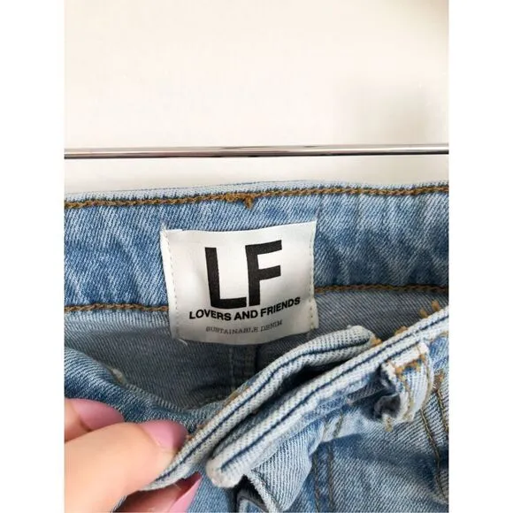 Lovers and friends Mason high rise skinny jeans in Carmelita size 24