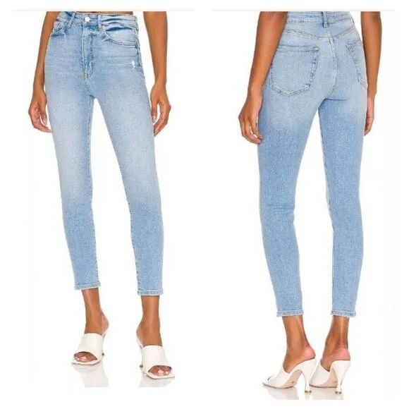 Lovers and friends Mason high rise skinny jeans in Carmelita size 24