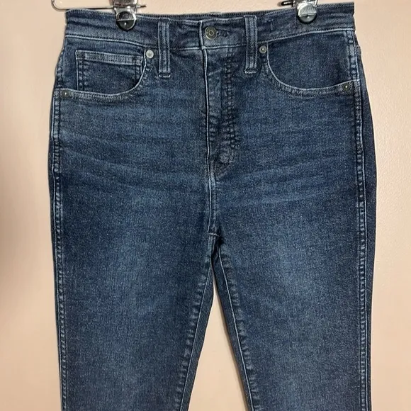 Madewell 10” high rise skinny jeans