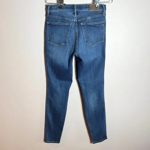 Madewell 10” high rise skinny jeans