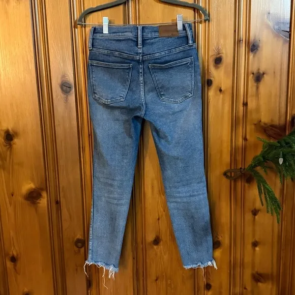 Madewell 10” high rise skinny jeans