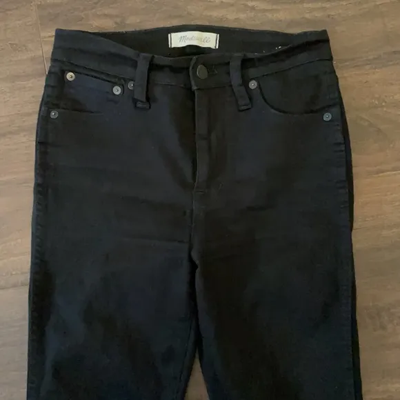 Madewell 10” high rise skinny jeans