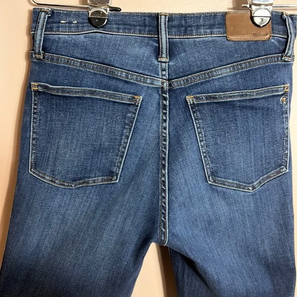 Madewell 10” high rise skinny jeans