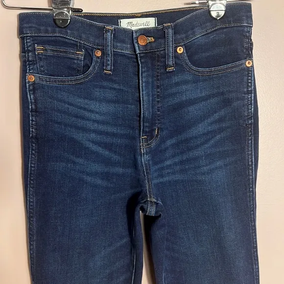 Madewell 10” high rise skinny jeans