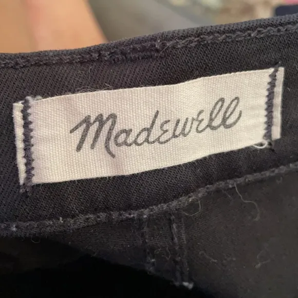 Madewell 10” high rise skinny jeans