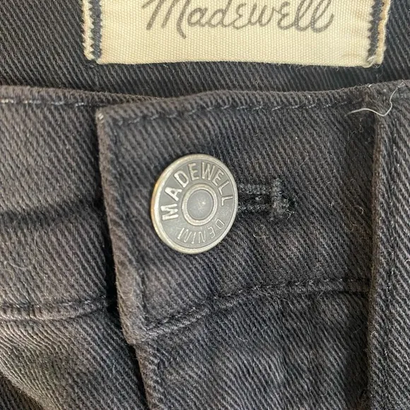 Madewell Black High Rise Skinny Jeans size 4
