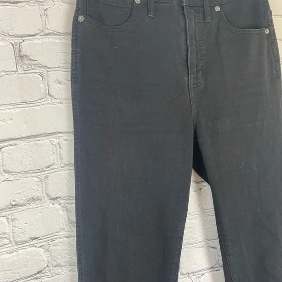 Madewell Black High Rise Skinny Jeans size 4