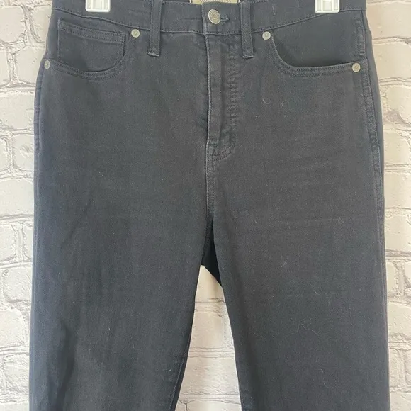 Madewell Black High Rise Skinny Jeans size 4
