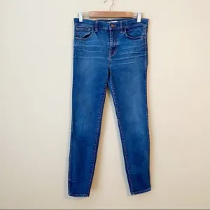 Madewell High Riser Skinny Blue Jeans - 29