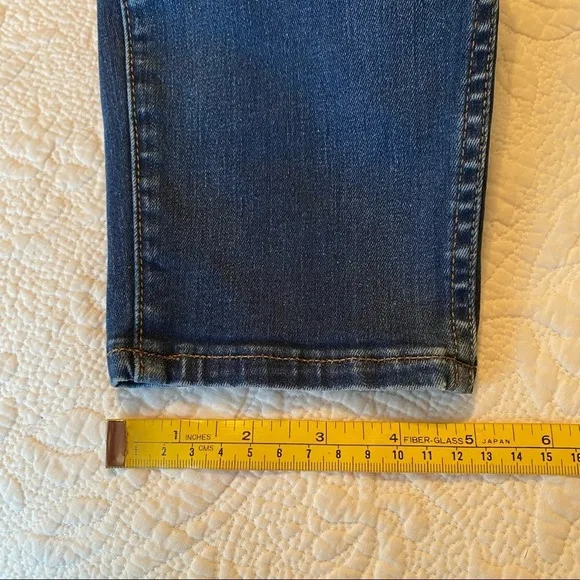 Madewell High Riser Skinny Blue Jeans - 29
