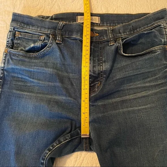Madewell High Riser Skinny Blue Jeans - 29