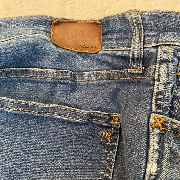 Madewell High Riser Skinny Blue Jeans - 29