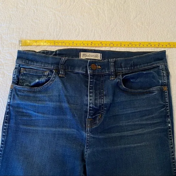Madewell High Riser Skinny Blue Jeans - 29