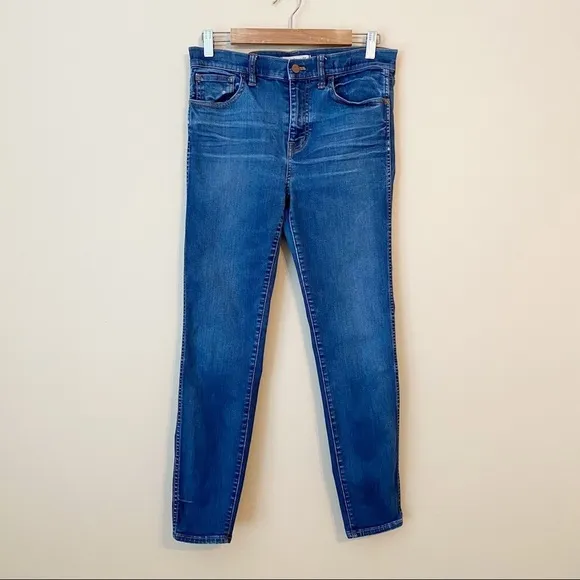Madewell High Riser Skinny Blue Jeans - 29