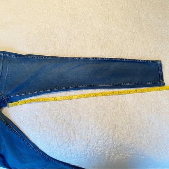 Madewell High Riser Skinny Blue Jeans - 29