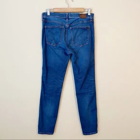 Madewell High Riser Skinny Blue Jeans - 29