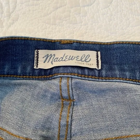Madewell High Riser Skinny Blue Jeans - 29