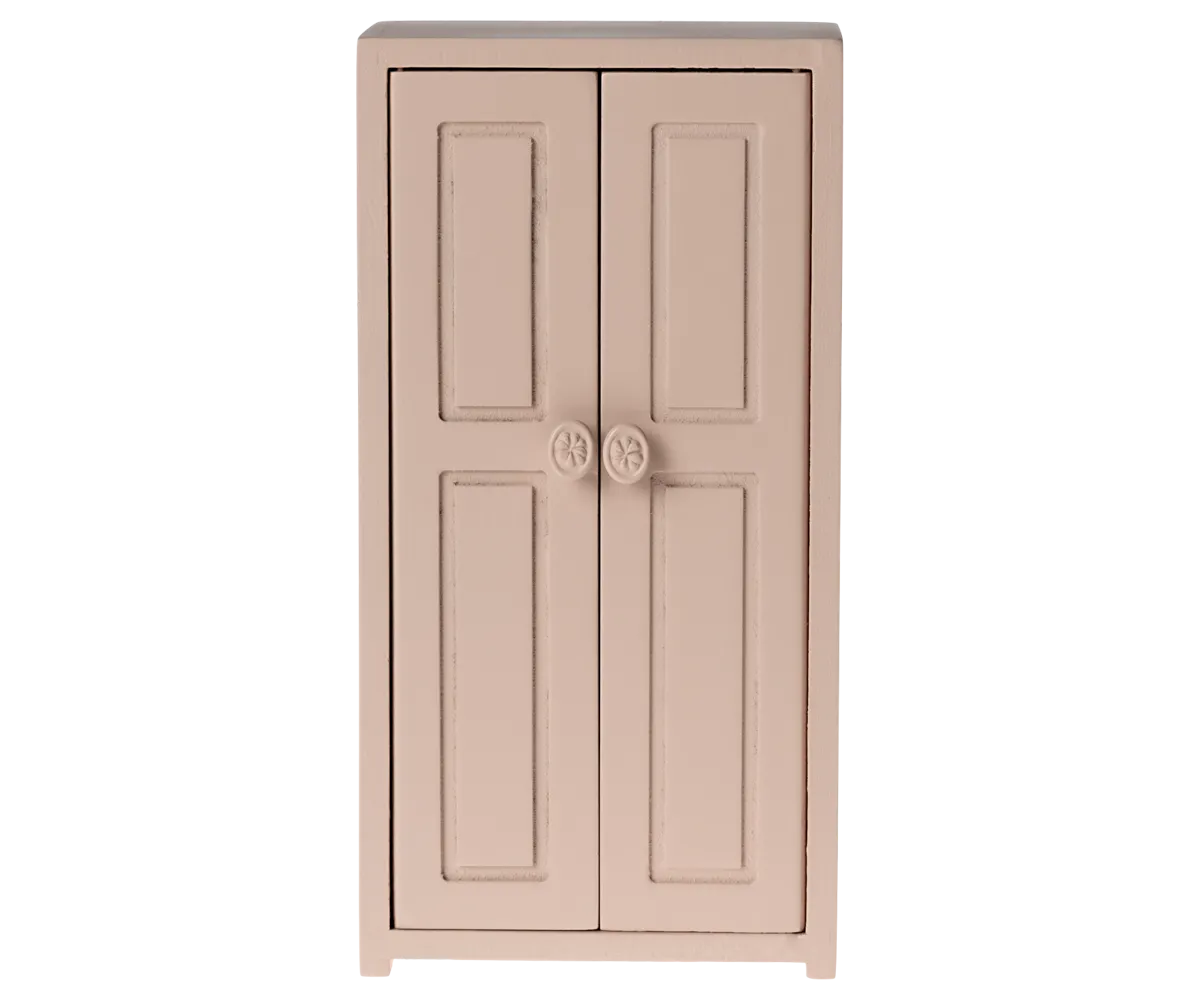 Maileg wooden closet - light rose