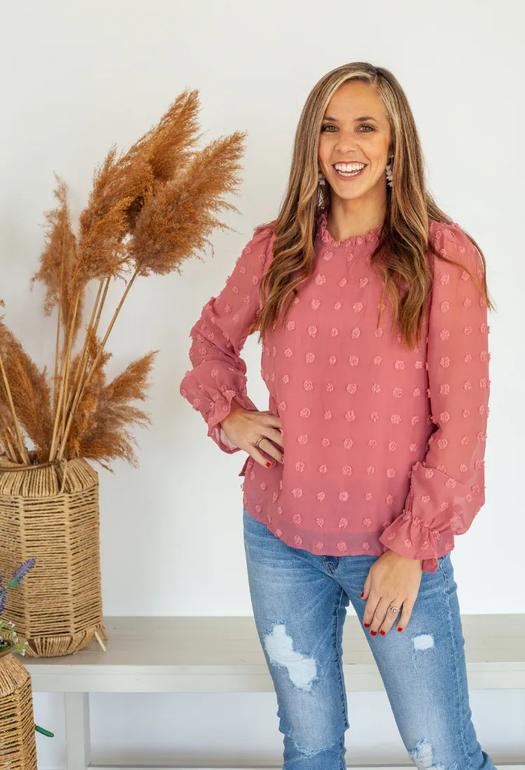 Marcella Pom Blouse