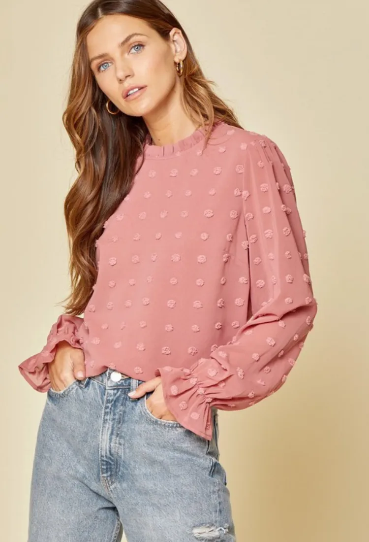 Marcella Pom Blouse