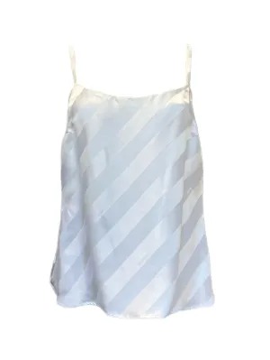 Max Mara Women's White Aedi Sleeveless Silk Top Size 8 NWT