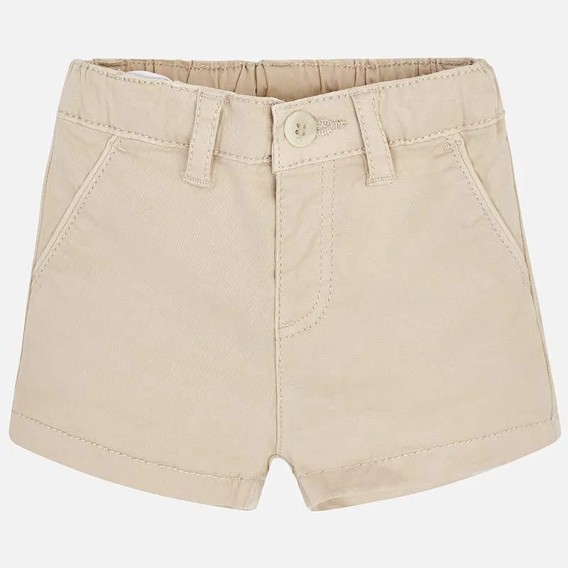 Mayoral Twill Basic Shorts Sheet