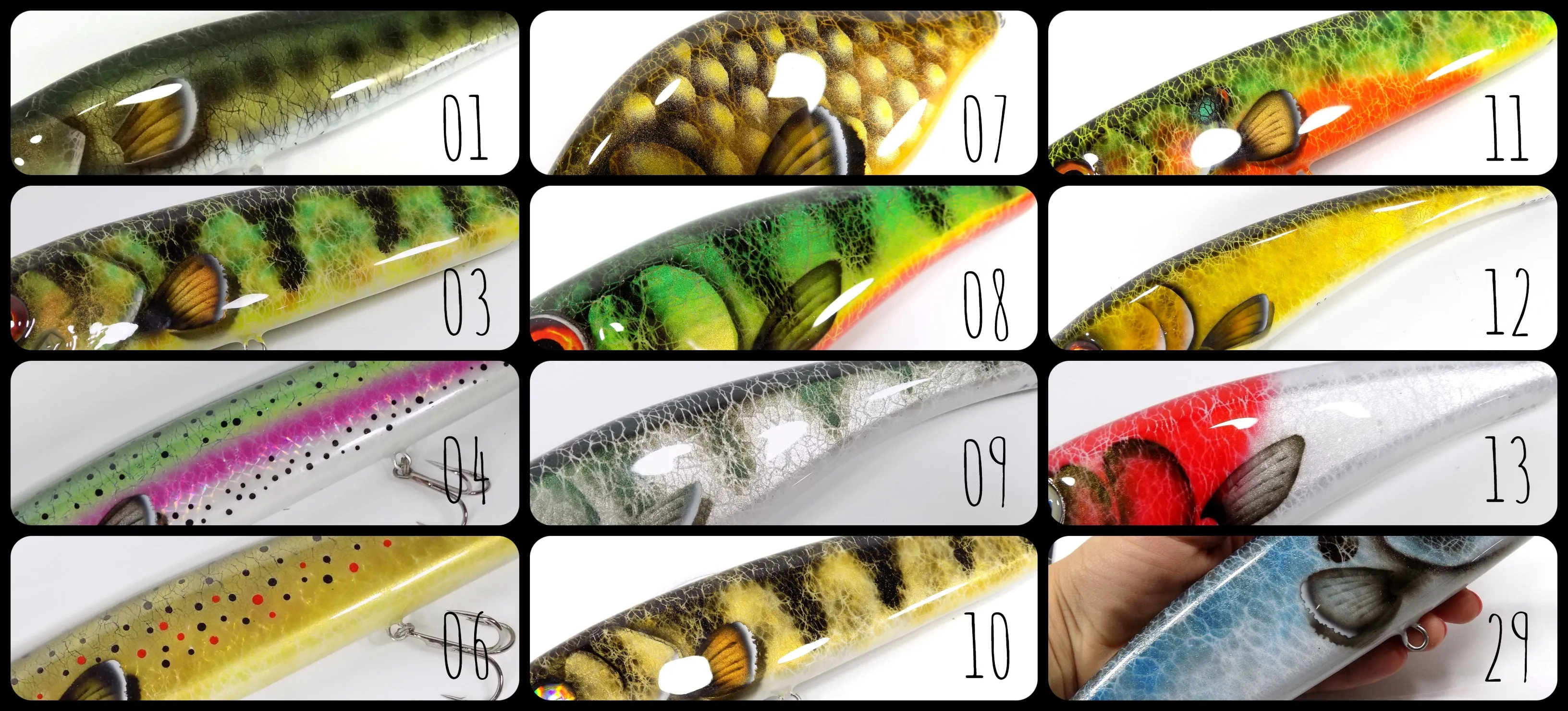 Mega Lures Electra M Range