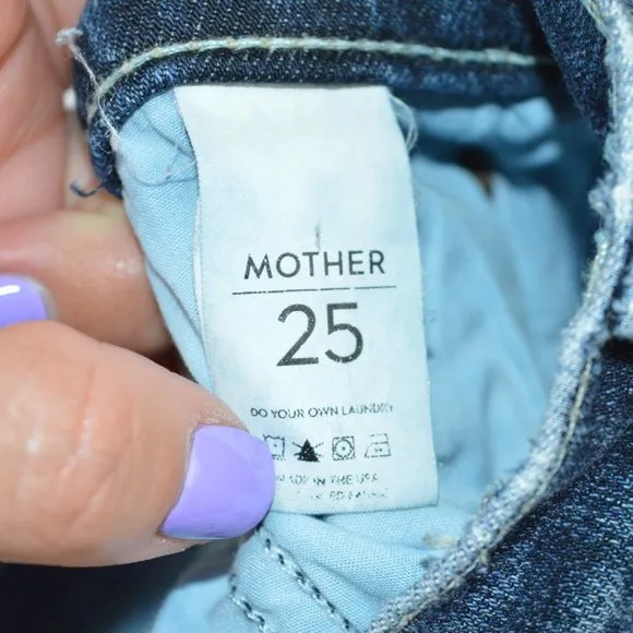 MOTHER | Skinny Not Skinny Here Kitty Kitty Jeans