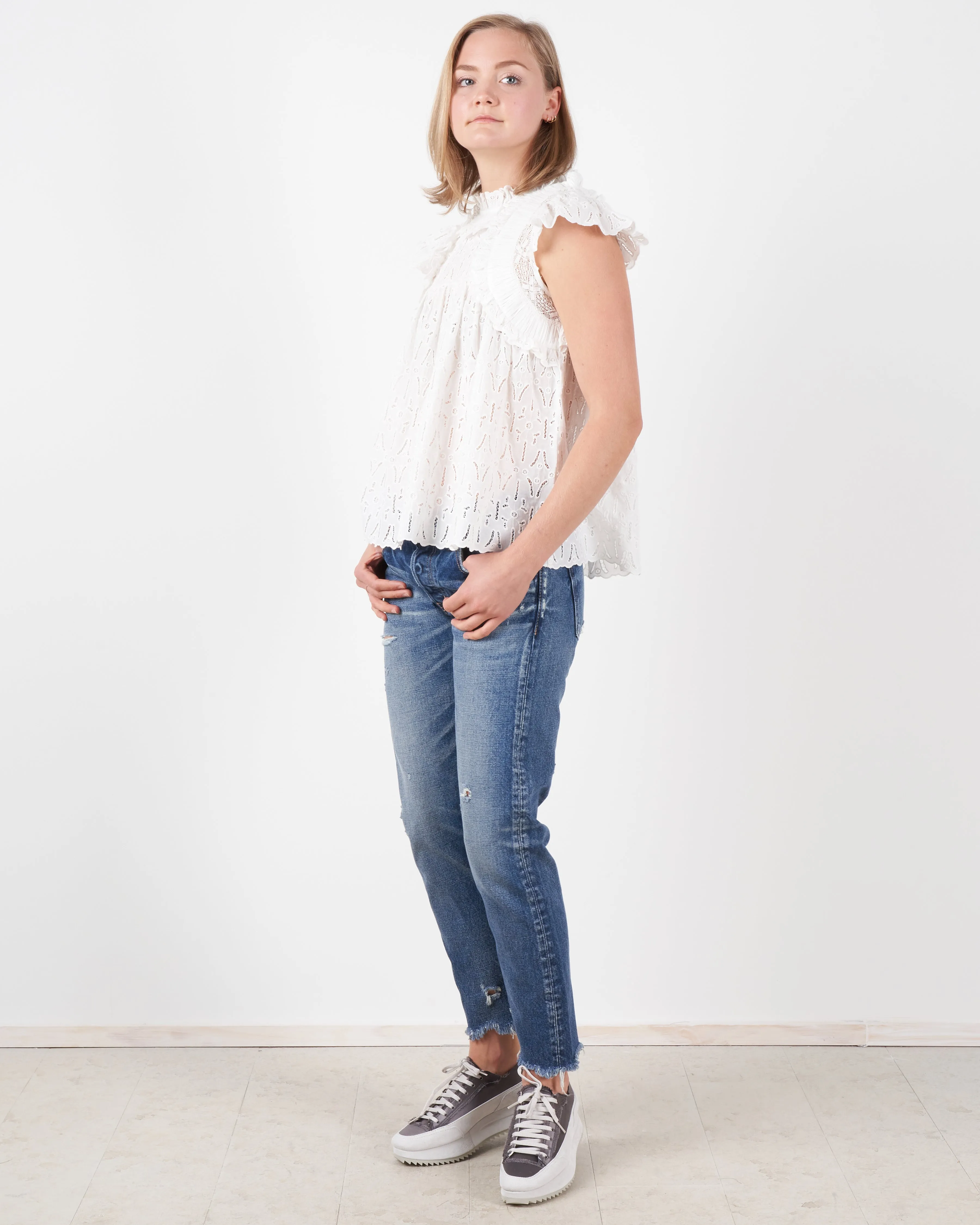 mv kelley tapered jean - dark blue