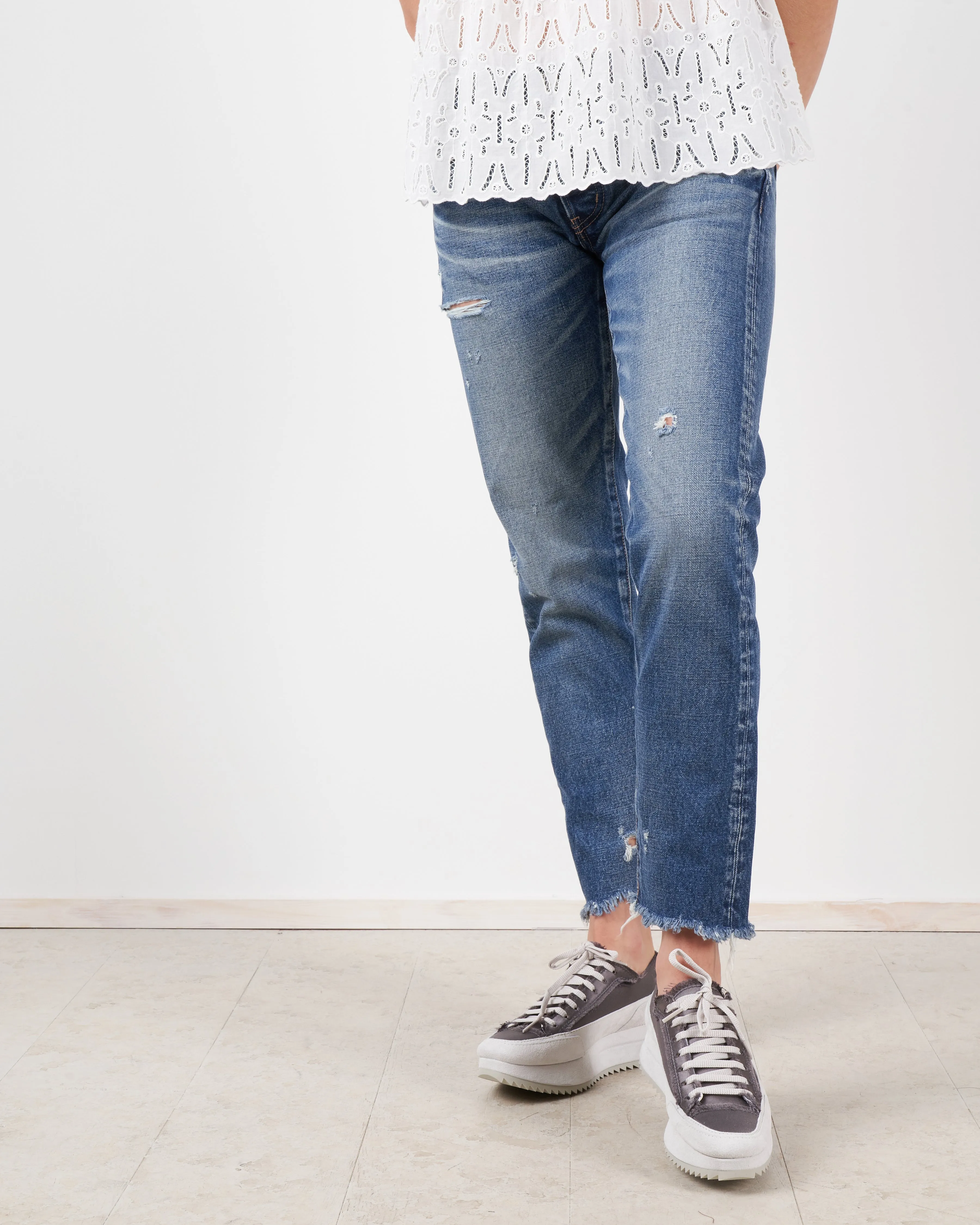 mv kelley tapered jean - dark blue