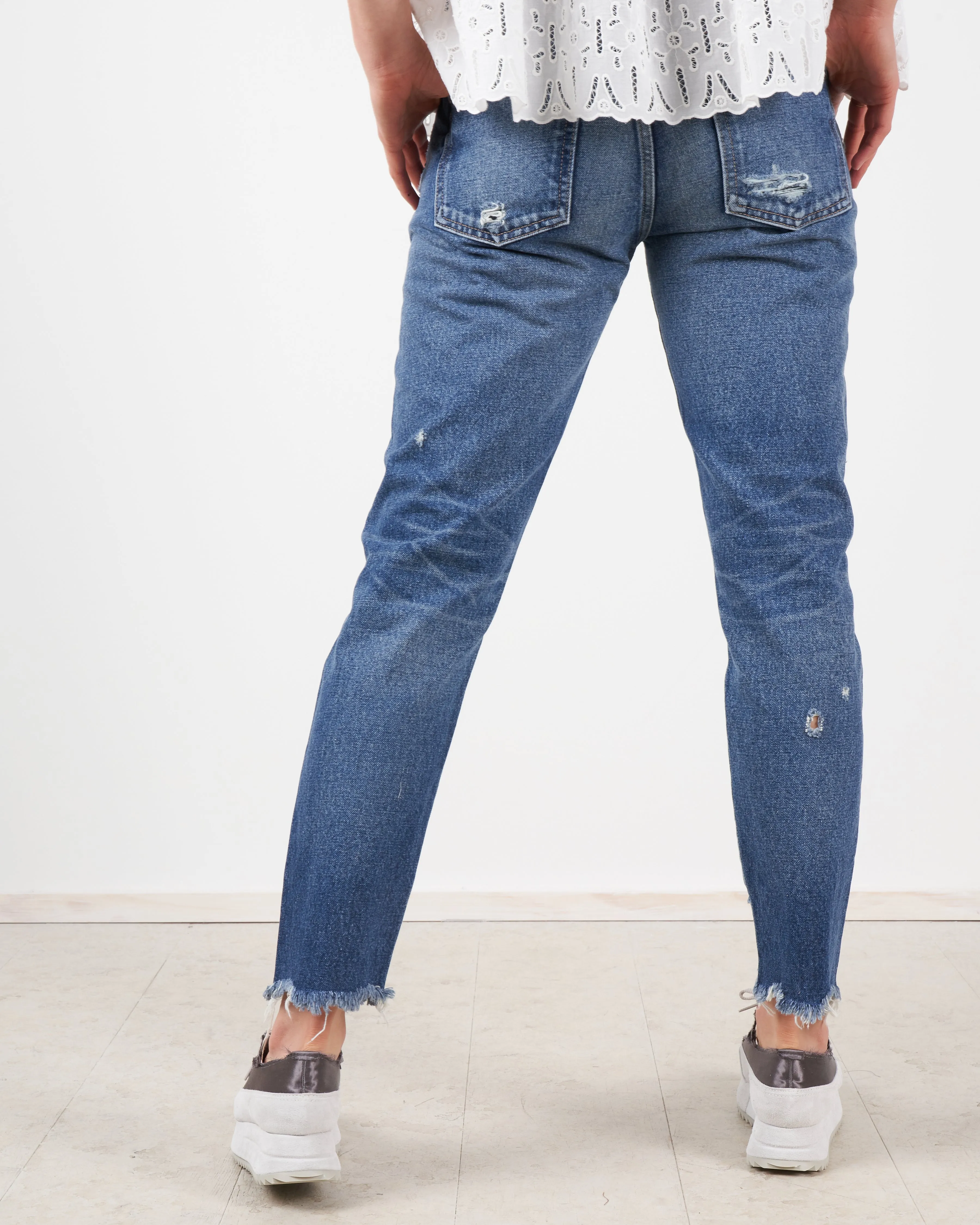 mv kelley tapered jean - dark blue