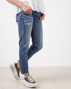 mv kelley tapered jean - dark blue