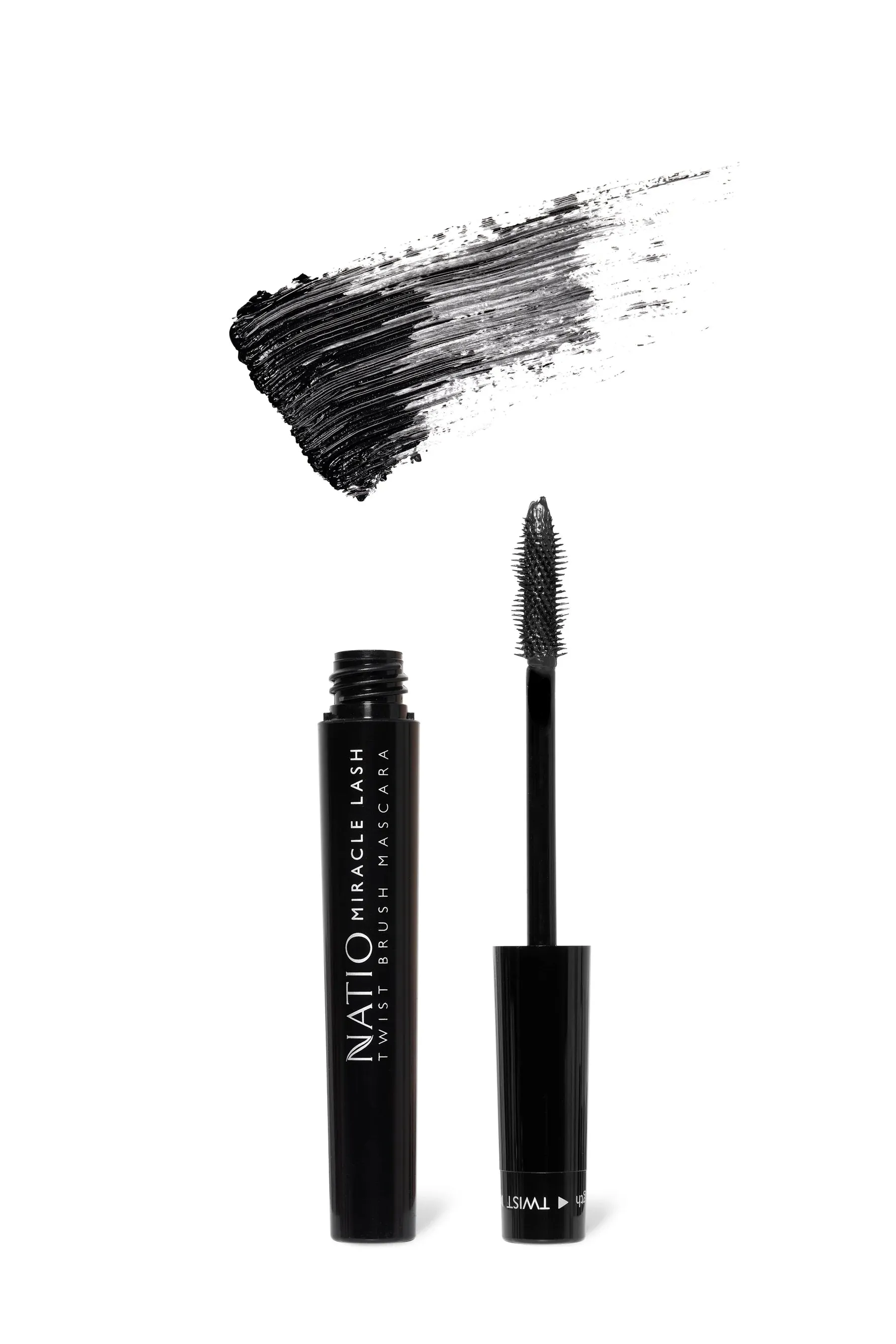 NATIO Miracle Lash Twist Brush Mascara - Black