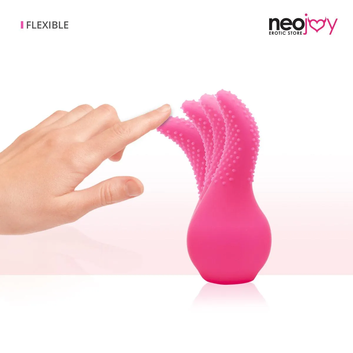 Neojoy Silicone Vibrator Sleeves - Wand Vibrator Attachments