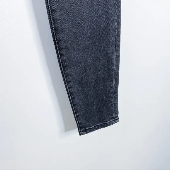 NEW Good American - Good Legs Black Distressed Skinny Jeans