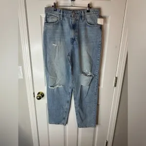 NEW Hudson 31 James Big Dipper HR Taper Baggy Distressed Jeans Barrel MSRP $225