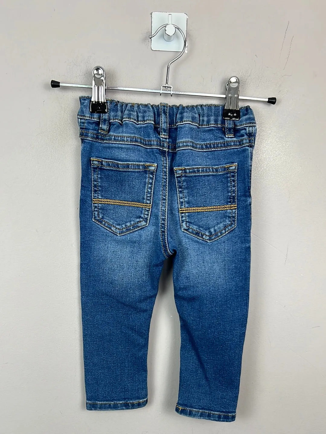 Next blue skinny jeans 9-12m