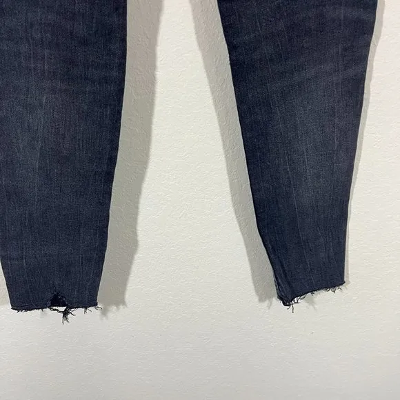 NWOT American Eagle Women's High Rise Distressed Black Jeans Size 6