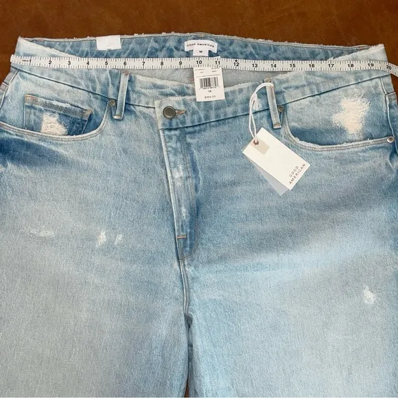 NWT Good American Good Classic Jeans Size: 16 High Rise w/‎ Gap Proof Waistband
