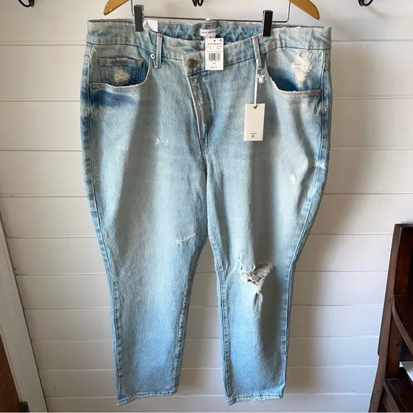 NWT Good American Good Classic Jeans Size: 16 High Rise w/‎ Gap Proof Waistband